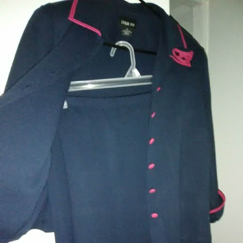 Two piece womens skirt suit